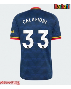Arsenal Riccardo Calafiori #33 Tricou Fotbal Replică 2026-27 Barbati Deplasare Arsenal Riccardo Calafiori #33 Tricou Fotbal Replică 2026-27 Barbati Deplasare